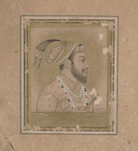 Portrait of Shah Jehan by Mughal School