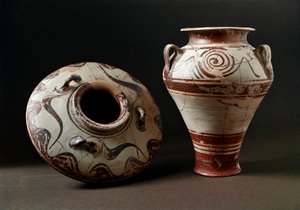 Mycenaean Art: Ceramic Vases by Mycenaean