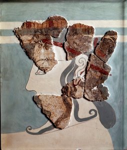 Mycenaean Art: Feminine Head