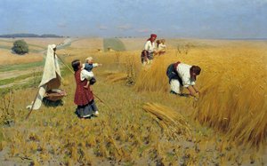 Harvest in Ukraine, 1886 by Mykola Kornylijowytsch Pymonenko