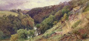 A Dell in Devonshire by Myles Birket Foster