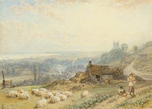 Hythe by Myles Birket Foster
