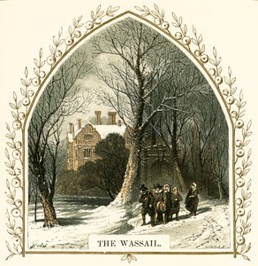 The Wassail by Myles Birket Foster