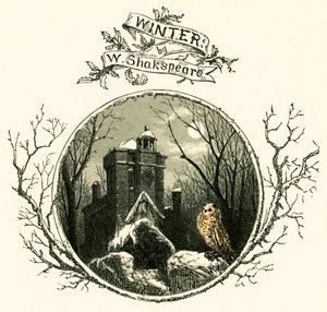 Winter by William Shakespeare by Myles Birket Foster