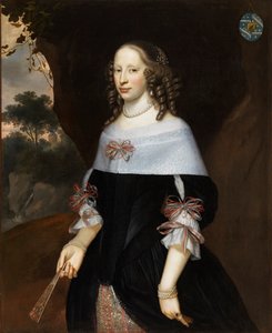 Margareta Riccen, 1658 by Mytens