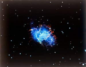 Crab Nebula in the Constellation of Taurus