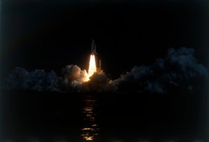 Space Shuttle Columbia lifts off, Kennedy Space Center, Merritt Island, Florida, USA