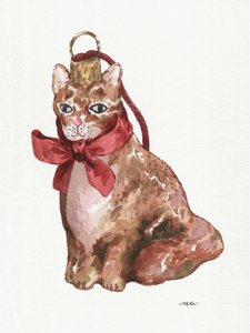 Charming Cat Ornament by NKTN