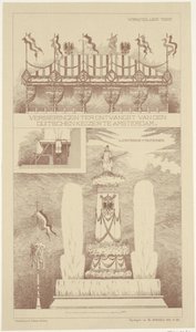 Decorations for the Visit of the German Emperor to Amsterdam, 1891