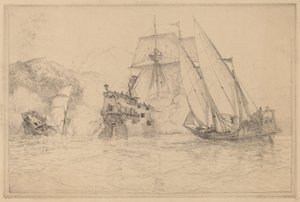 Ships Fighting by N. Artsay