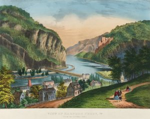 View of Harpers Ferry, Virginia