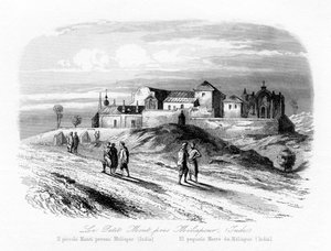 The Small Mount Near Meliapur, India by N. Remond