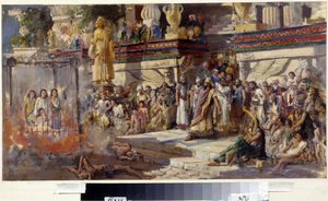 The Three Young Men in the Fiery Furnace by N. T. Malyshev