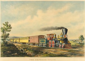 Express Train by Currier and Ives