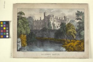 Kilkenny Castle, Ireland by N. and Ives J.M. (1824 95) Currier