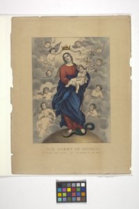 Queen of Angels by N. and Ives J.M. (1824 95) Currier