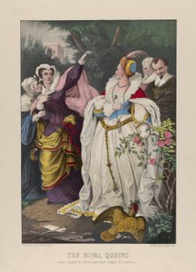 The Rival Queens, Mary Queen of Scots Defying Queen Elizabeth