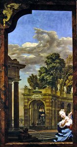 The Five Senses - Hearing by N. and Moucheron I. de Verkolje