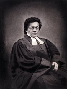 Portrait of Alphonse Monod, pastor of Swiss origin (1802-1856)
