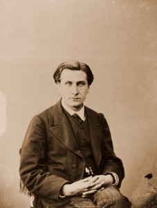 Portrait of Francois Coppee, poet by Nadar