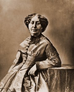 Portrait of George Sand (Aurore Dupin, Baronne Dudevant) (1804-1876), novelist