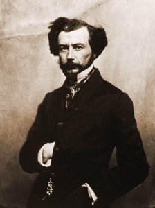 Portrait of Maxime Du Camp, writer 1822-1894 (photo) by Nadar