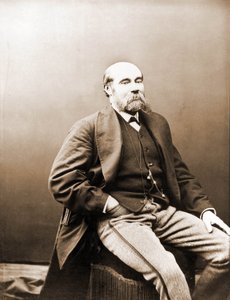Portrait of Paul Feval, filetonist from the period of Gaboriau and Ponson du Terrail 1817-1887 (photo) by Nadar