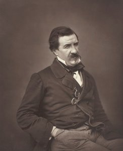 Champfleury born Jules François Felix Fleury-Husson, French critic and novelist, 1821-1889, c. 1855 by Nadar
