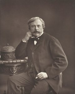 Edmond de Goncourt French writer and critic, 1822-1896, c. 1853-76 by Nadar