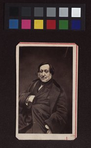 Gioachino Antonio Rossini (1792-1868), composer by Nadar
