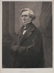 Hector Berlioz engraved by Metzmacher