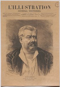 Mr de Villemessant, deceased on 11 April 1879. by Nadar