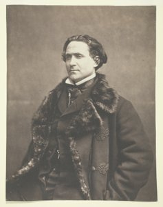 Portrait of La Fontaine by Nadar
