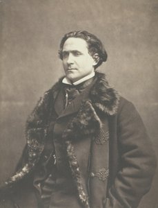 Portrait of La Fontaine by Nadar
