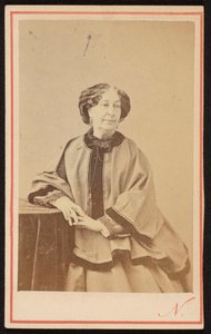 Portrait of George Sand (1804 - 1876), French Writer in the Studio by Nadar