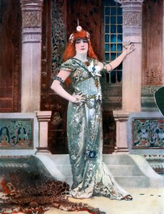 Sarah Bernhardt as Isolde