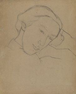Self-Portrait, 1910s by Nadezhda Vladimirovna Lermontova