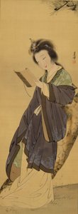 Chinese Beauty by Nagasawa Rosetsu