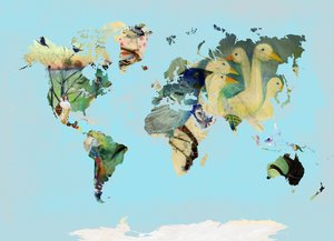 A Bird World, 2016 by Nancy Moniz Charalambous