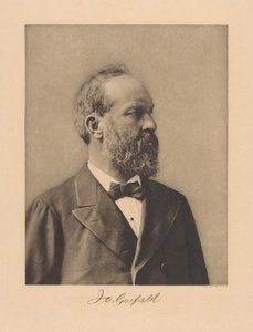 James Garfield by Napoleon Sarony