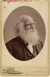 William Cullen Bryant by Napoleon Sarony