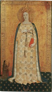 Madonna del Parto (Madonna of Parturition) by Nardo di Cione Orcagna