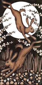 March Hares, 2013 by Nat Morley