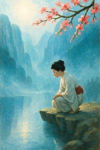 Cherry Blossom Contemplation