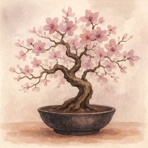 Pink Cherry Bonsai