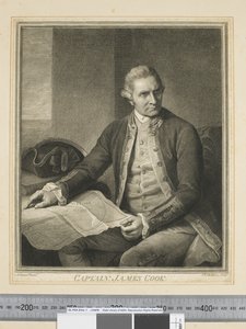 Captain James Cook, engraved by J. K. Sherwin, c.1773-84 (engraving)