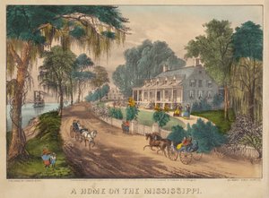 A Home on the Mississippi by Nathaniel Currier