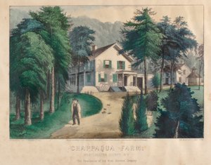 Chappaqua Farm, West Chester County, New York by Nathaniel Currier