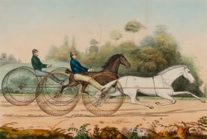 Lady Suffolk and Lady Moscow by Nathaniel Currier