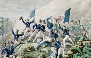 Storming of the Heights of Cerro Gordo by Nathaniel Currier